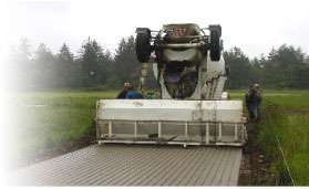 Pervious pavement can be used to harness problematic stormwater to help control erosion.
