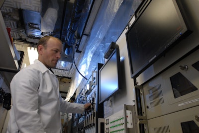 Kent Johnson, an assistant research engineer at the Center for Environmental Research and Technology, is working on the two-year hybrid emissions project being funded by the California Air Resources Board (CARB). The project will allow researchers to evaluate the emission reduction benefits of two commercially available hybrid construction vehicles: a Caterpillar bulldozer and a Komatsu hydraulic excavator
