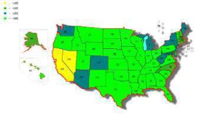 A late-2010 survey of state DOTs, reported in May 2011 and conducted by the RAP Expert Task Group, reported maximum allowable percentages of RAP in mixes.