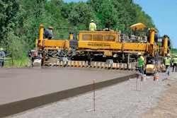 Hinkle Contracting slipformed a concrete overlay on Interstate 59 in Etowah County, Ala., with its GOMACO paving train. The project features the zero-blanking band for measuring smoothness, and Hinkle's overall average has been less than a 20.