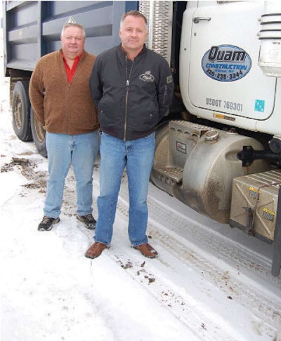David (left) and Terry Quam