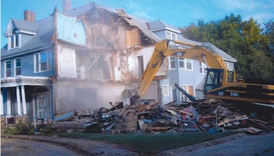The Quam Construction resume includes demolition.