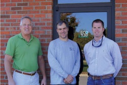 Left to right: Andy Smith, Clayton Phillis and Kevin Ennis