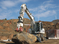 Terex Cutting Wheel Attachm