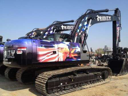 Trinity Equipment Excavator Wrap 2 Kobelco