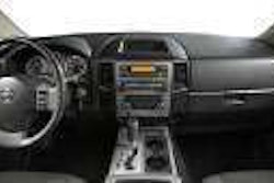A car dashboard it’s not: the Titan has a purpose-built interior.