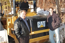 Nearly 40 years ago Sonny Tresco started out compacting asphalt with concrete blocks. His son Vincent works with him as project superintendent.
