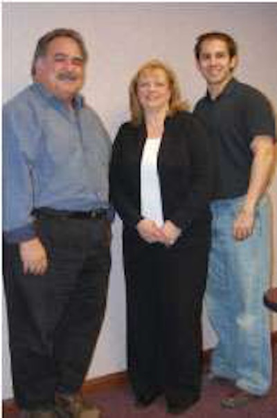 From left: Sonny, Diana and Vincent Tresco