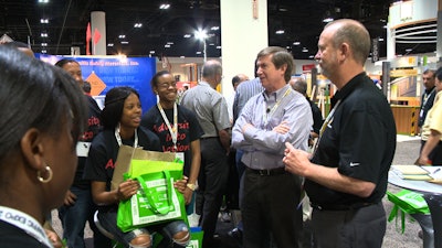 Students examined how infrastructure improvements, such as better and brighter signage, more visible pavement markings, guardrails, or other safety features can help make roadways safer