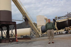 Cosper’s asphalt plant can burn four types of fuel. He chooses what’s most cost effective depending on market prices.
