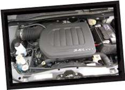 The Pentstar V-6 engine cranks out a respectable 283 horsepower.