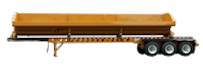 36 Sd Triple Axle Yellow