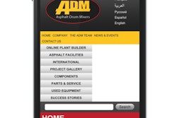 ADM mobile website - LCD Touch Screen Tablet with USA Map