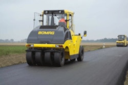 BOMAG's pneumatic tired roller