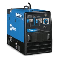 Miller's Bobcat engine-driven generator is quieter with a smaller footprint