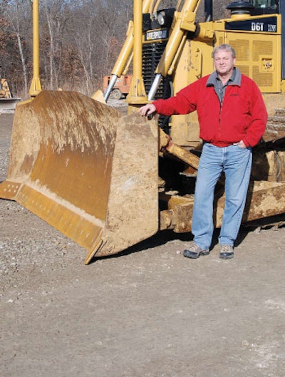 “I went out on my own and cut my path,” says Jon Fye, owner of Fye Excavating.