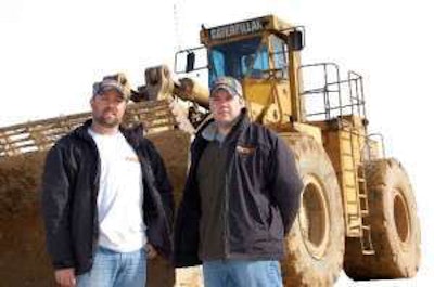Bryan Force (left) and his brother Chris built a $20 million company in 10 years by providing construction services to gas well drilling companies.