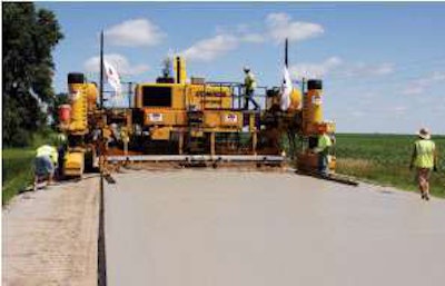 New research shows that Iowa counties can produce composite pavements with 4-inch concrete overlays.