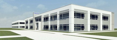 Volvo CE’s new office building, located in Shippensburg, Pennsylvania, is expected to be ready for occupancy by 2013.
