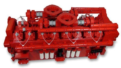 Students and teachers from three Chicagoland area schools and Cummins engineers are coming together this weekend to build a 4 foot x 3 foot x 2 foot LEGO® replica of Cummins new high-horsepower diesel engine.