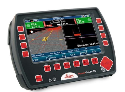 Leica PowerGrade 3D machine control system