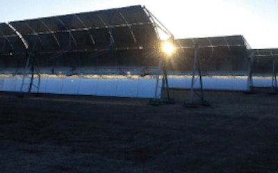 The company drilled 70,000 pre-construction micro piles for Abengoa Solar’s Gila Bend, Arizona, parabolic mirror solar field.