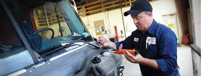 Check the freeze point of your coolant every time you change the oil.