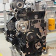 JCB engine prior to installing Tier 4 Interim hardware.