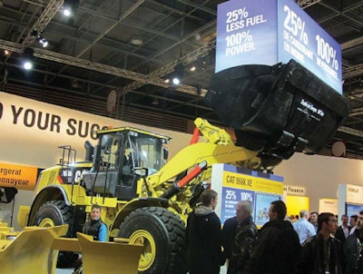 The Cat 966K XE will be introduced in North America during the first half of 2013.