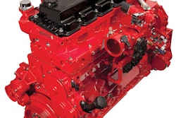 Cummins ISX12 disel engine.