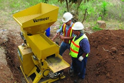 Block press makes housing affordable by using low cost materials.