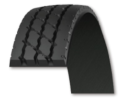 Michelin XZY3 Pre-Mold tread