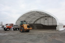 Wyandot County’s Hercules Truss Arch Building enables it to help supply townships and small villages with material that they would otherwise have no way of storing.