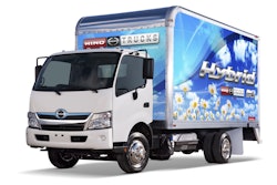 Hino Hybrid Box 3 Qtr Hybrid Wrap