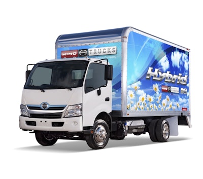 Hino Hybrid Box 3 Qtr Hybrid Wrap