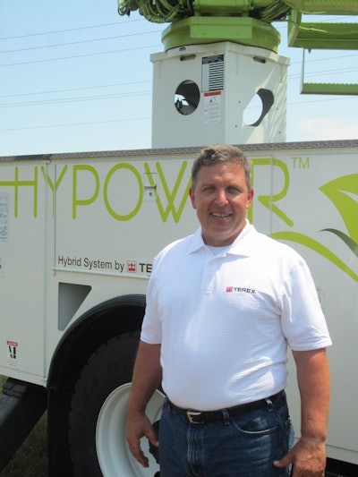 Jim Lohan is the new vice president of sales and marketing for Terex Utilities.