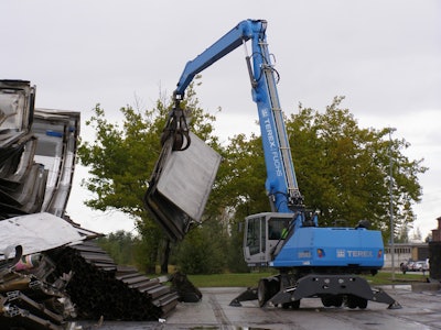 Penn Jersey Machinery now offers Terex Fuchs equipment, such as this material handler, in Maryland and Virginia.