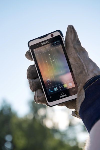 Nautiz X1 Ip67 Rugged Smartphone Glove