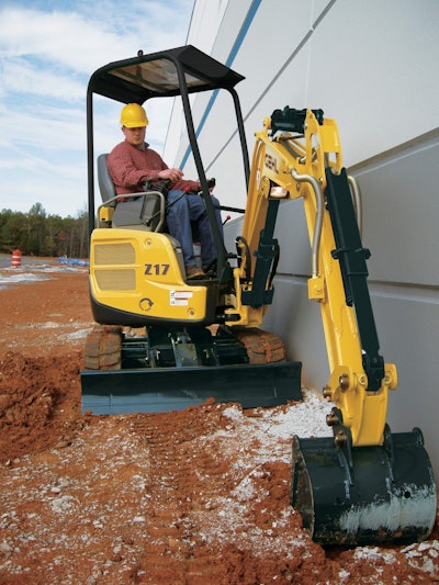 Gehl Z17 compact excavator
