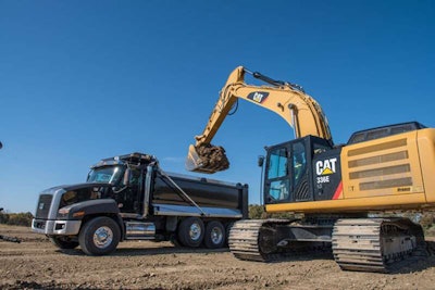 Caterpillar’s 336E hybrid excavator will be on display at Bauma 2013 in April.
