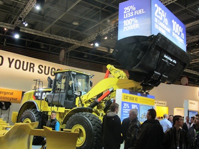 The 966K XE makes its Intermat splash.