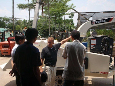 Bonco Enterprise is the first Terex wood chipper distributor in Singapore.