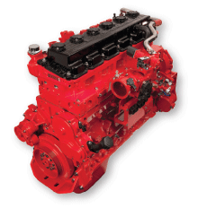Cummins Engine Red Untitled 1