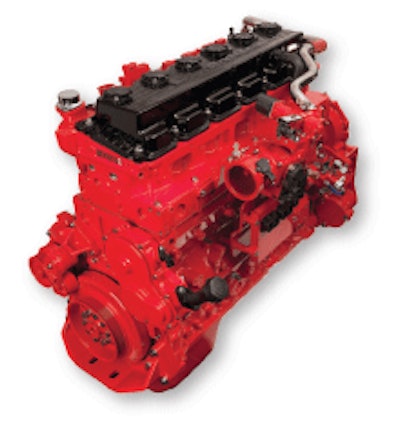 Cummins Engine Red Untitled 1