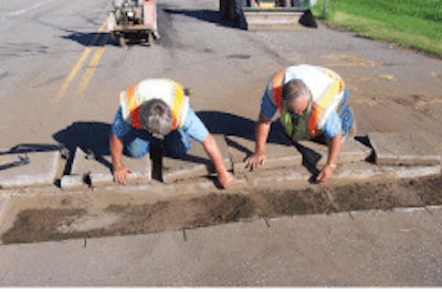 When cores aren’t enough, extensive sections of pavement may be removed for forensic analysis.