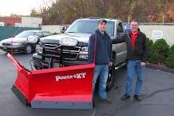 THE BOSS Snowplow awards a Power-V XT plow to Heavy Metal Sweepstakes winner Connor Hedge