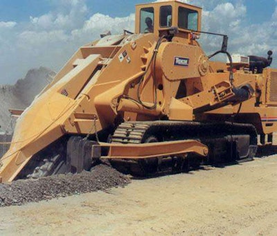 Now in the Ditch Witch fold: Trencor T1460 chain trencher.