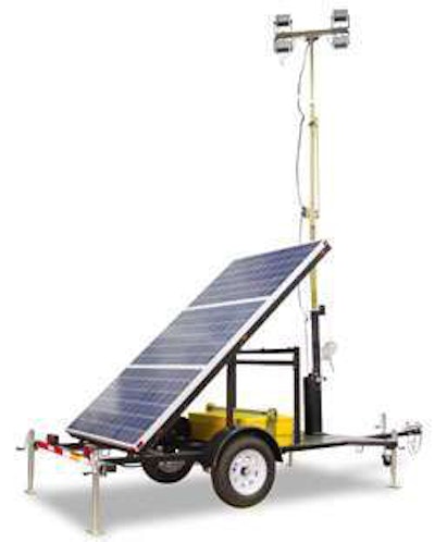 New Atlas Copco QLTS solar light towers