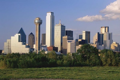 downtown Dallas skyline