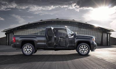 2014 Gmc Sierra All Terrain Side Profile Doors Open Location 022